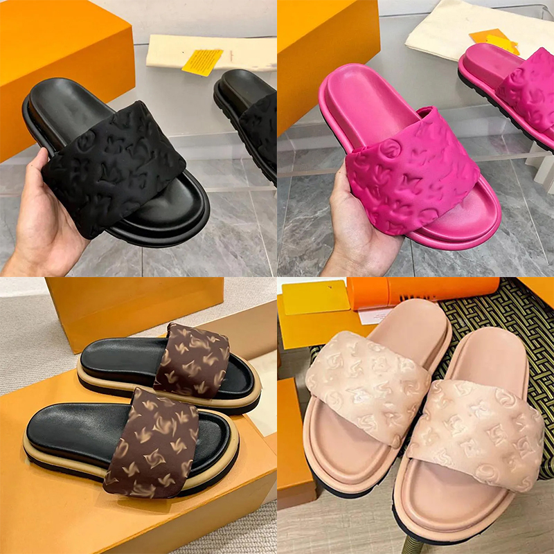 Designer Slides Slippers Pool Pillow Comfort Sandals Mules Waterfront Sliders Flat Padded Strap Loafers Men Women Platform dhgate Luxury Fashion Monogram Shoes, C57 pastel pack pink 36-45
Designer Slides Slippers Pool Pillow Comfort Sandals Mules Waterfront Sliders Flat Padded Strap Loafers Men Women Platform dhgate Luxury Fashion Monogram Shoes, C57 pastel pack pink 36-45