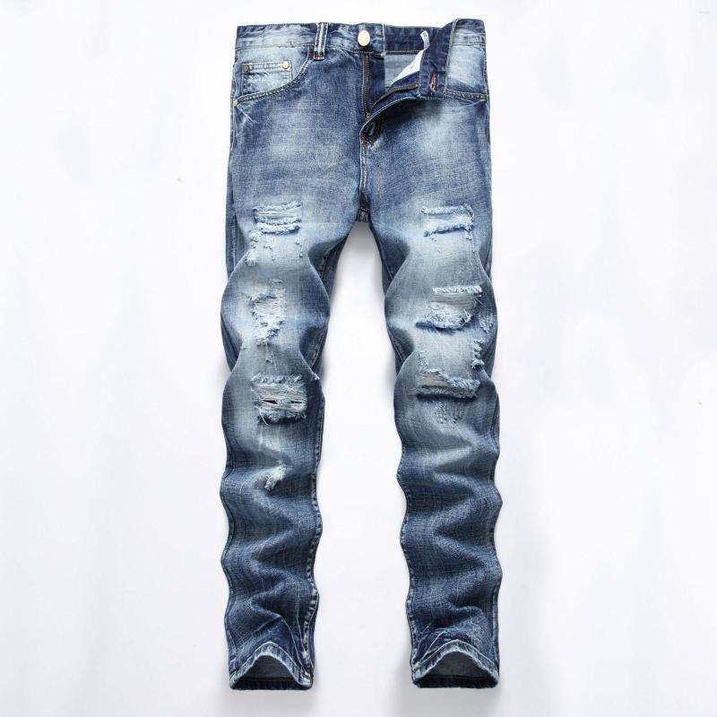 Men's Jeans 2025 Classic Style Summer Vintage Pants Black Blue Mens Business Jean Fashion Casual Denim Stretch Pants Brand Trousers