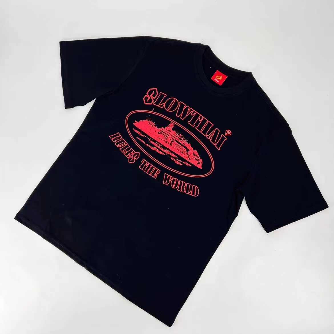 Designer t Shirt Corteizs American Street Hip Hop Letter Print Short Sleeve T-shirt Men's Fashion Brand Summer Loose Crew Neck T-shirts Ydyz, Black
Designer t Shirt Corteizs American Street Hip Hop Letter Print Short Sleeve T-shirt Men's Fashion Brand Summer Loose Crew Neck T-shirts Ydyz, Black
