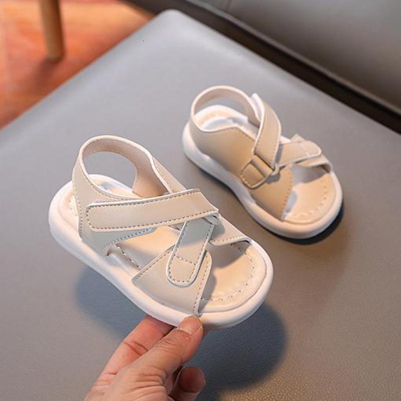 Sandals Summer Simple Kids Sandals Children Casual Boy Sandals Flats Non-slip Baby Beach Shoes Girls Sandals Toddler H673 230515