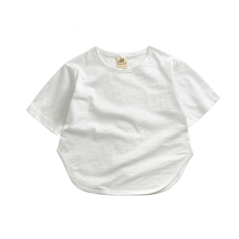 Polos Kids Summer Tshirt Solid Boys Girls Korea Outwear Breathable Clothes For 27T Loose Children Cotton Basic Colorful Tops 230512