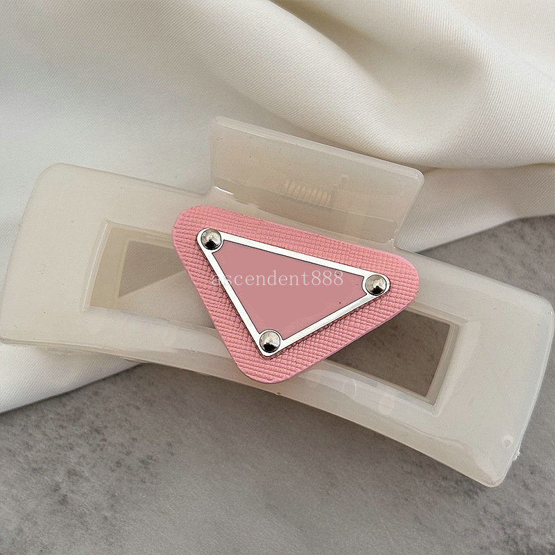 Elegant Large Jelly Cross Shark Clips Plastic Clear Barrette Designer Clip For Women Girl Thick Hair Accessories Free shipping