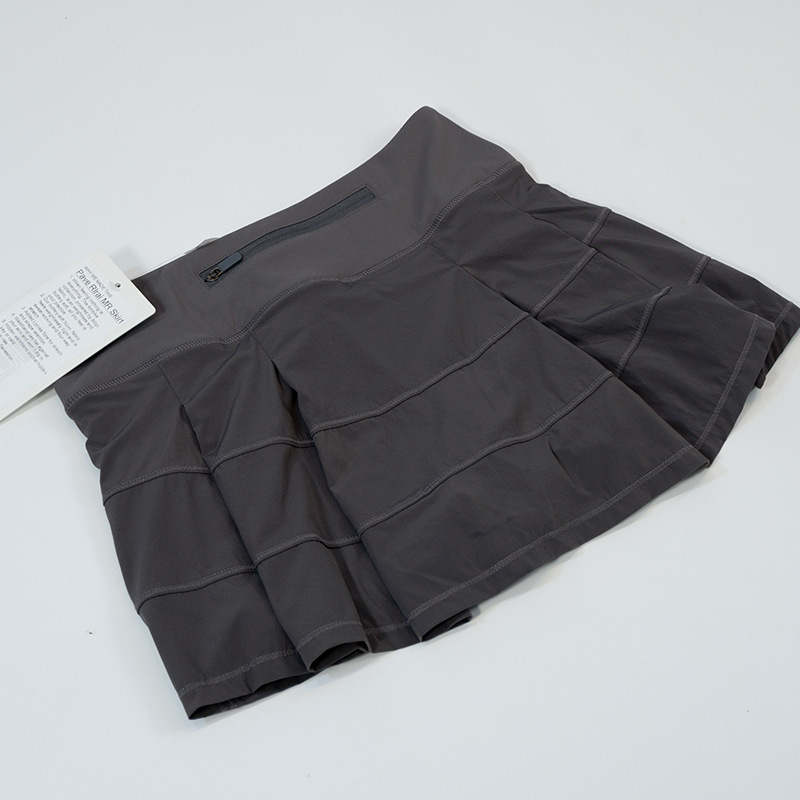 Womens Yoga Skirt Tennis Skirts Pleated Gym Clothes Running Fitness Golf Pants Shorts Sports Back Waist Pocket Zipper Stretch pants
Womens Yoga Skirt Tennis Skirts Pleated Gym Clothes Running Fitness Golf Pants Shorts Sports Back Waist Pocket Zipper Stretch pants