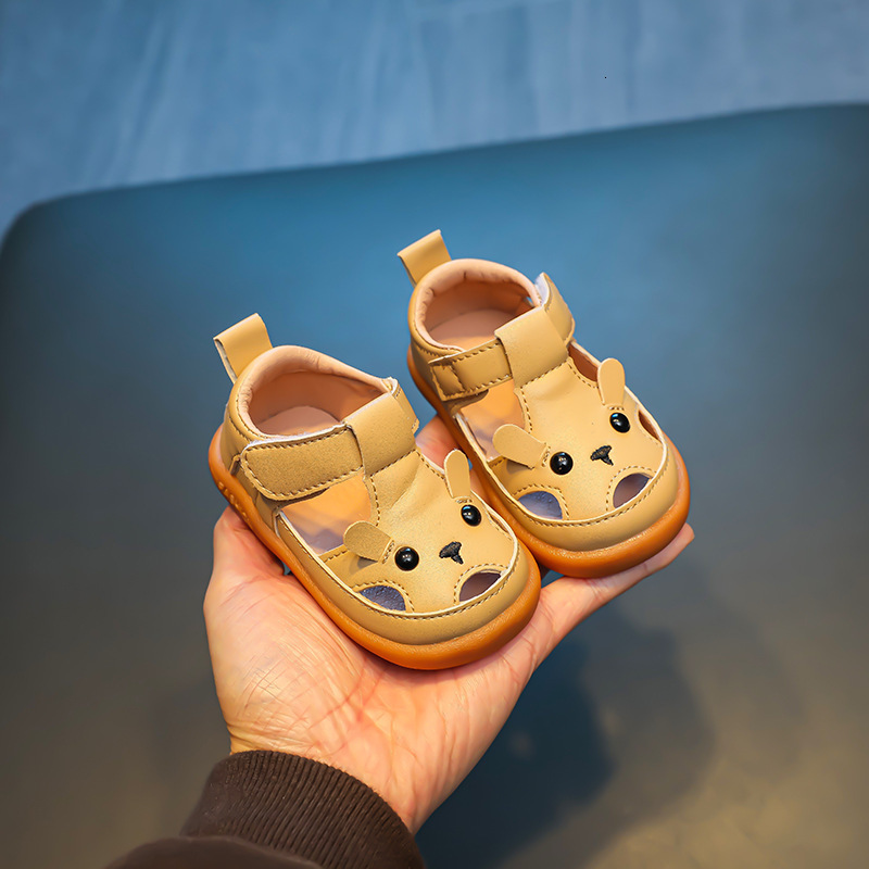 Sandals Baby Girls Sandals Boys First Walkers Shoes Summer Non-slip Soft-soled Infant Toddler Shoes Kids Shoes Cartoon Children Sandals 230515