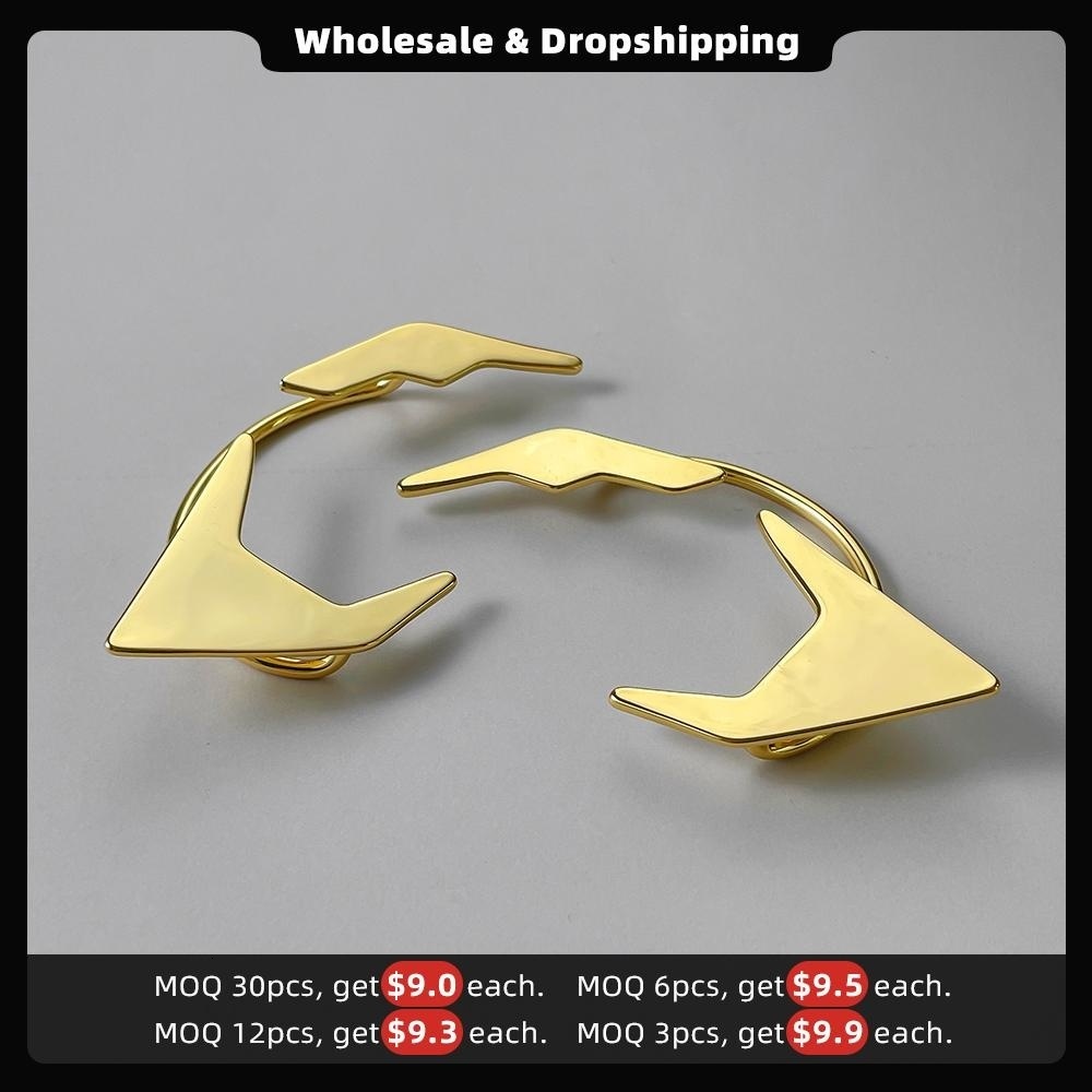 Ear Cuff ENFASHION Women's Elf Earrings Fashion Jewelry Boucle Oreille Women's Gold Earrings Cuffs Item E221378 230512