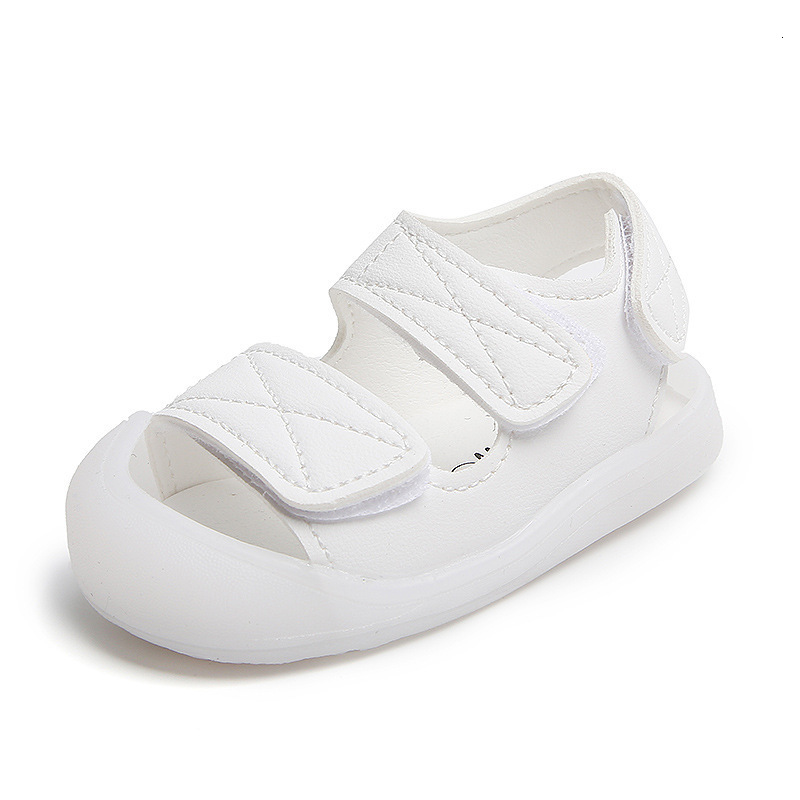 Sandals Summer Children Korean Boy Sandals Children Baby Beach Shoe Hook Loop Hollow Non-slip Shoes For Baby Girl Boy Toddler Shoe 230515