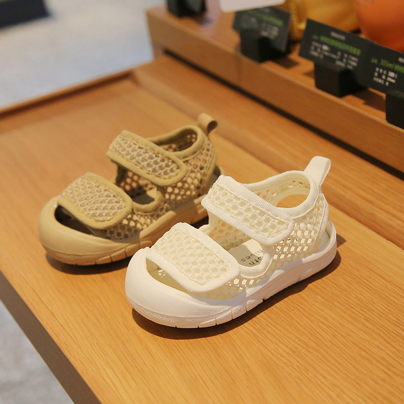 Sandals Baby Boys Sandals Girls Casual Shoes Summer Infant Toddler Shoes Anti-collision Children Beach Sandals Kids First Walkers Shoes 230515