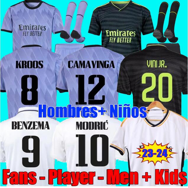2023 2024 BENZEMA soccer jerseys REAL MADRIDo football kit 23 24 shirt VINI JR CAMAVINGA ALABA HAZARD ASENSIO MODRIC MARCELO ALABA Final camiseta men kids uniform, Kids size
2023 2024 BENZEMA soccer jerseys REAL MADRIDo football kit 23 24 shirt VINI JR CAMAVINGA ALABA HAZARD ASENSIO MODRIC MARCELO ALABA Final camiseta men kids uniform, Kids size
