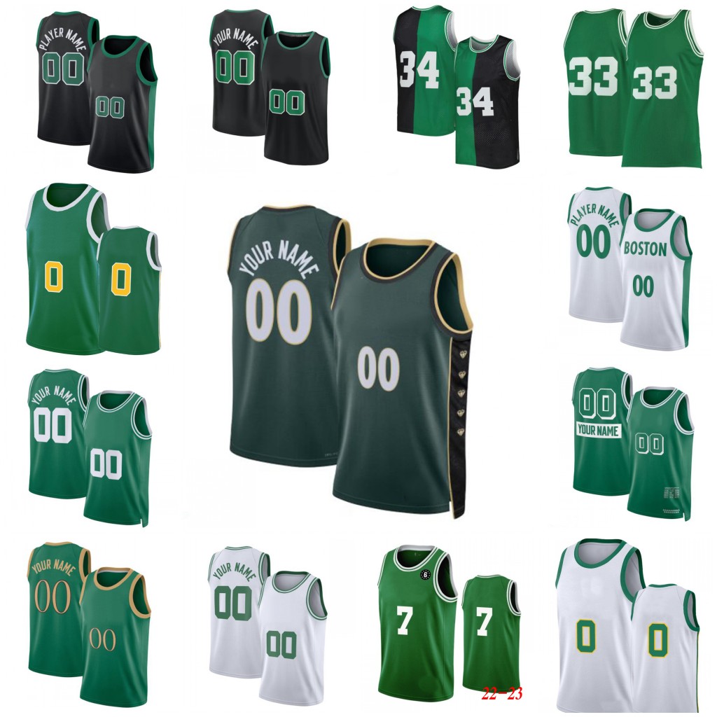 21-23 New Patch Basketball Jerseys 0 33 34 7 36 Celticeses Jayson Tatum Larry Bird Jaylen Brown Marcus Smart Customized sewn jersey Men's and Women's Youth size 
21-23 New Patch Basketball Jerseys 0 33 34 7 36 Celticeses Jayson Tatum Larry Bird Jaylen Brown Marcus Smart Customized sewn jersey Men's and Women's Youth size
