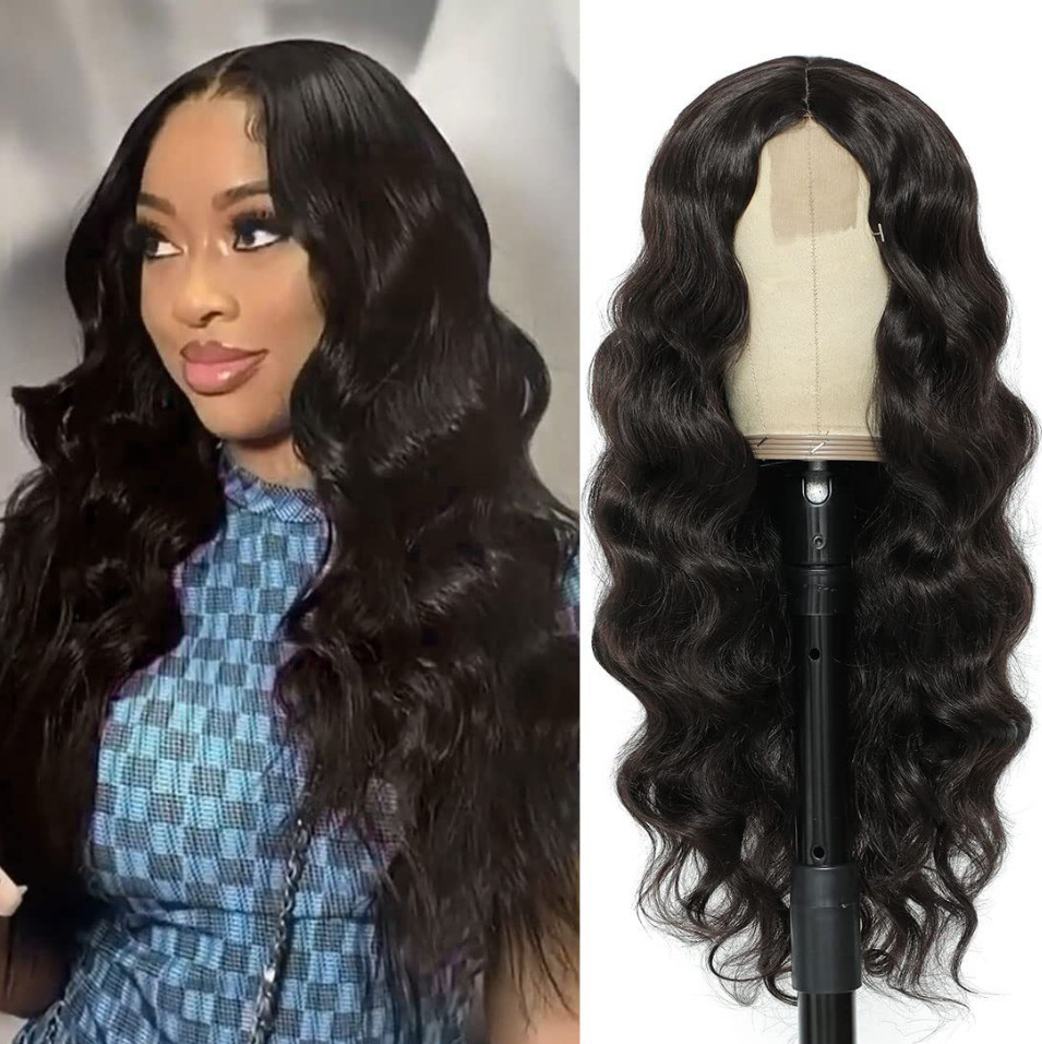 The latest 28inch lace wig Ombre Blonde with large waves and long curly hair headgear Lace wigs There are many styles to choose from and support custo