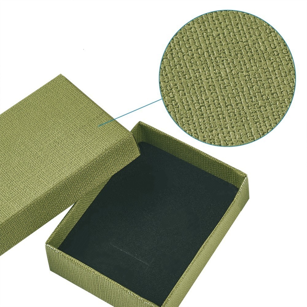 Jewelry Boxes 12pcs Cardboard Jewelry Box Packaging For Ring Necklace Bracelets Bangles Cases Boxes With Sponge Inside Rectangle MultColour 230512