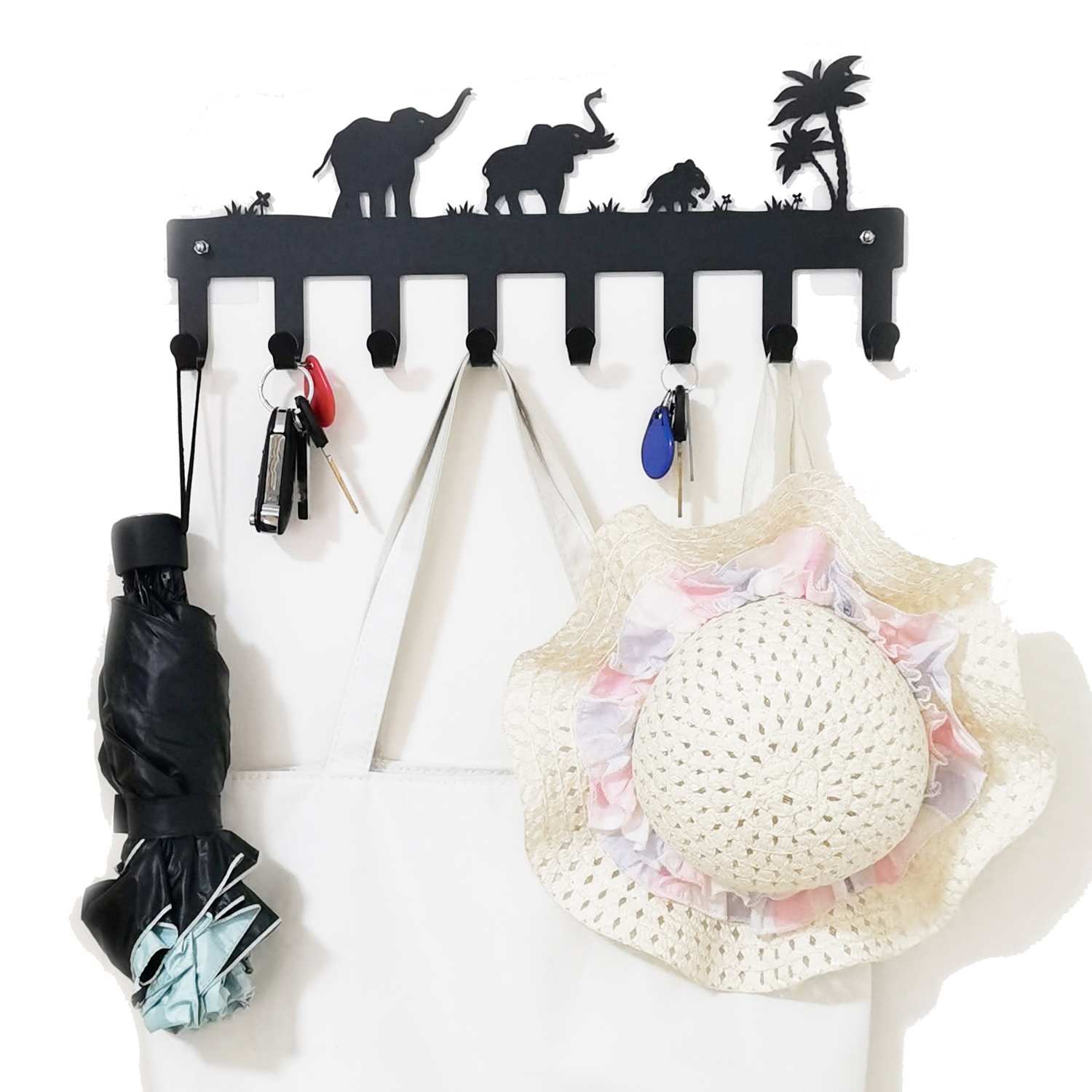 Hooks Rails Key Hol… - image