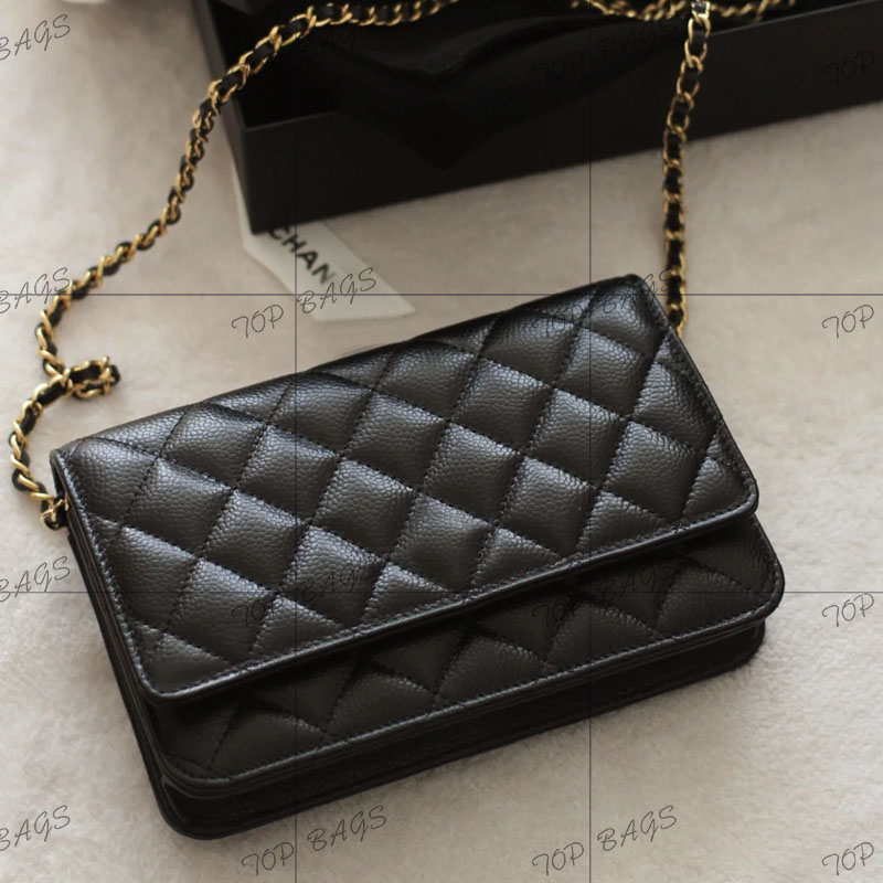 Women Woc Crossbody Chain Bags Designer Wallet Genuine Caviar Shoulder Flap Purse lambskin Bag Clutch Card Holder Gold Silver Hardware High Quality Mix Colors, Black caviar
Women Woc Crossbody Chain Bags Designer Wallet Genuine Caviar Shoulder Flap Purse lambskin Bag Clutch Card Holder Gold Silver Hardware High Quality Mix Colors, Black caviar