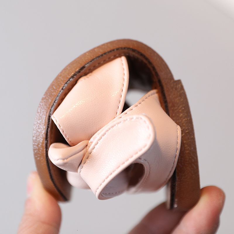 Sandals Summer Toddler Girls Sandals Children Beach Sandals Comfortable Vacation Soft Sole Baby Infant Shoes Bow Princess Shoes 230515