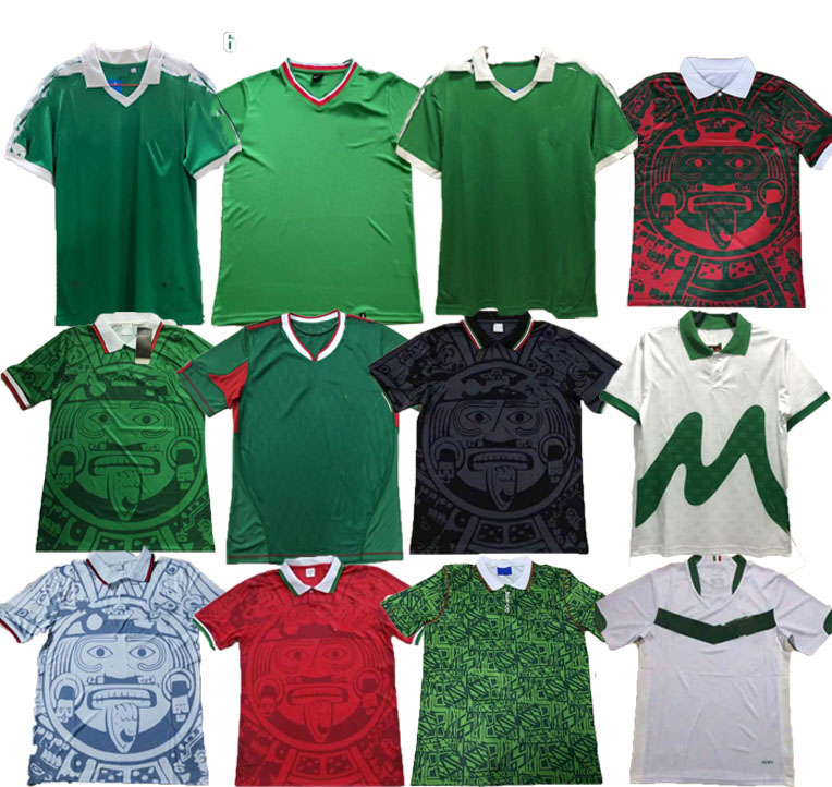 Mexico Retro Soccer Jerseys 1970 1994 1995 1996 1997 1998 2006 2010 vintage football shirt goalkeeper Uniform 70 94 95 96 97 98 BLANCO H.SANCHEZ HERNANDEZ Maillot, Red
Mexico Retro Soccer Jerseys 1970 1994 1995 1996 1997 1998 2006 2010 vintage football shirt goalkeeper Uniform 70 94 95 96 97 98 BLANCO H.SANCHEZ HERNANDEZ Maillot, Red