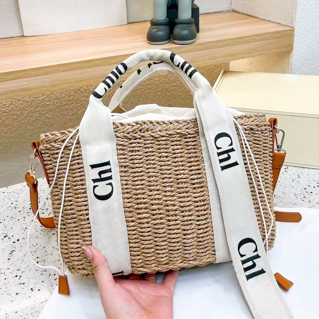 Fashion top handle Womens woody Beach Bag men the tote Straw basket Designer travel Shoulder bags Crossbody luxury shopping luggage weave handbag wallet clutch bag, Black
Fashion top handle Womens woody Beach Bag men the tote Straw basket Designer travel Shoulder bags Crossbody luxury shopping luggage weave handbag wallet clutch bag, Black