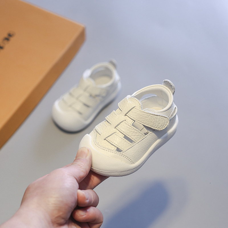 Sandals Summer Sandals For Baby Boys Girls Soft Bottom Leather Shoes Children Casual Shoes Little Kids Baby Toddler Beach Sandals 230515