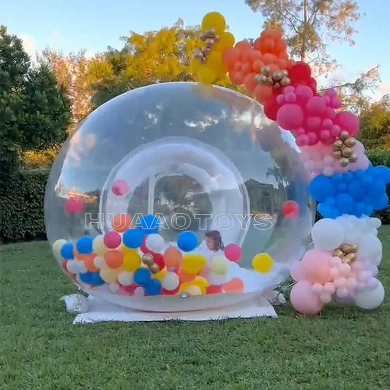 Hot Selling White Bounce House Transparent Inflatable Camping Tent Inflatable Bubble Dome House with Blower for Balloon Event
Hot Selling White Bounce House Transparent Inflatable Camping Tent Inflatable Bubble Dome House with Blower for Balloon Event