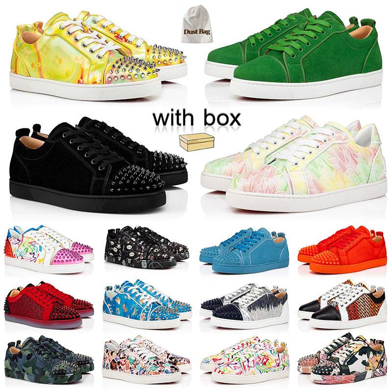 Top Quality Red Bottom Shos Low Cut Platform Designer Sneakers Mens Womens Luxurys Vintage Bottoms Loafers Fashion Black Spikes Luxury Redbottoms Casual Trainers, B13 enflam
Top Quality Red Bottom Shos Low Cut Platform Designer Sneakers Mens Womens Luxurys Vintage Bottoms Loafers Fashion Black Spikes Luxury Redbottoms Casual Trainers, B13 enflam