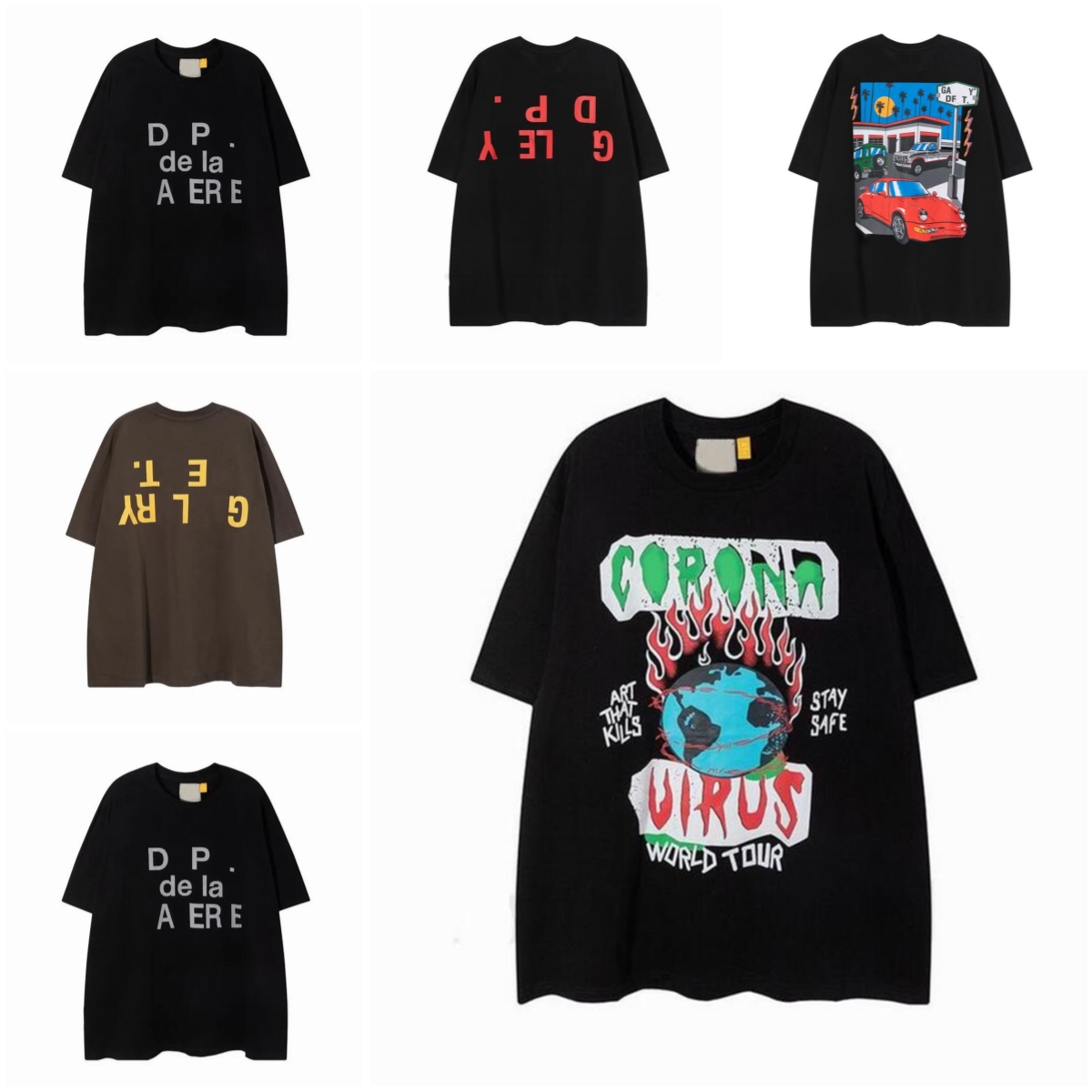 Galleryes deps T-shirt Designer Men's and Women's T-shirt Pure Cotton Top Men's casual shirt Luxury clothing Street Shorts Sleeve clothing u4i#, Q2
Galleryes deps T-shirt Designer Men's and Women's T-shirt Pure Cotton Top Men's casual shirt Luxury clothing Street Shorts Sleeve clothing u4i#, Q2