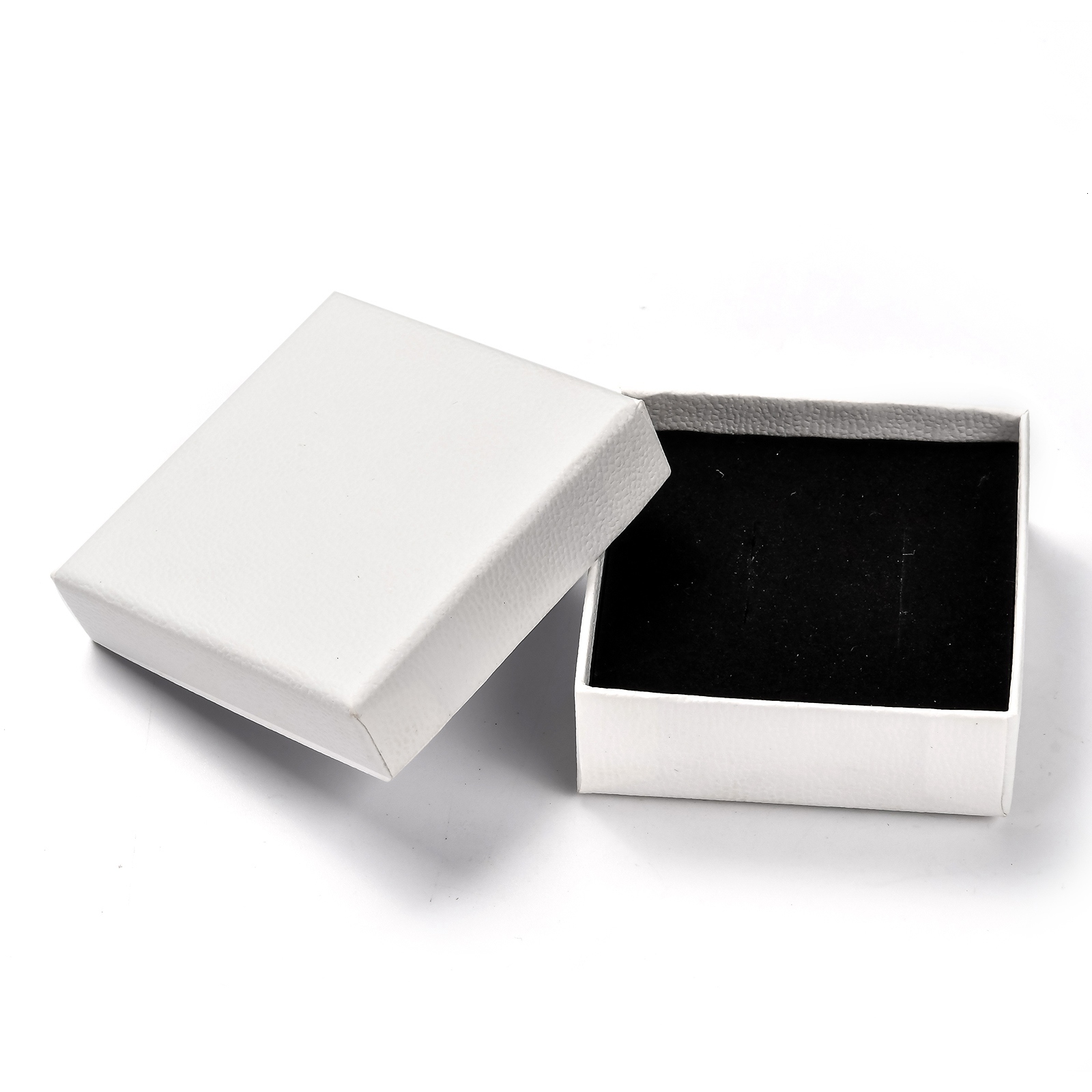 Jewelry Boxes 32Pcs Jewelry Display Box Cardboard Ring Boxes with Sponge for Small Watches Necklaces Earrings Bracelet Jewelry Gift Packaging 230512