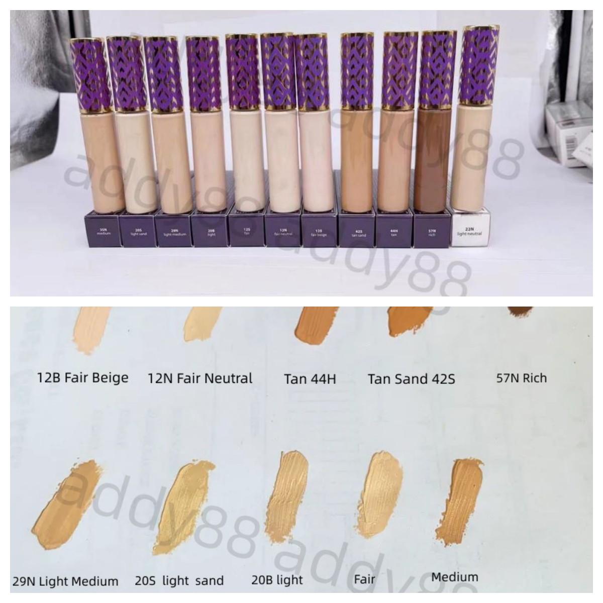 T concealer foundation Correcteur Contours 10ml Makeup Face liquid concealers Cream 11 Colors Fair Light Sand Light Medium, Mixed color
T concealer foundation Correcteur Contours 10ml Makeup Face liquid concealers Cream 11 Colors Fair Light Sand Light Medium, Mixed color