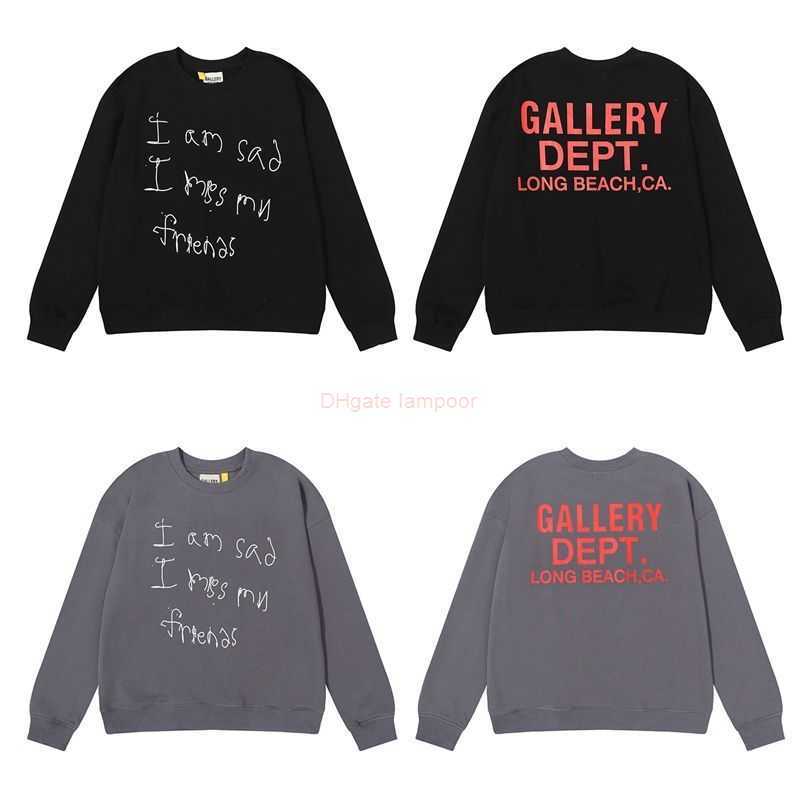 Designer Clothing Galleries Hoodie Mens Sweatshirts Autumn Winter Galleryes Depts Fashion Brand New Graffiti Letter Printing Casual Loose Round Neck Terry Sweate, Shipping fee
Designer Clothing Galleries Hoodie Mens Sweatshirts Autumn Winter Galleryes Depts Fashion Brand New Graffiti Letter Printing Casual Loose Round Neck Terry Sweate, Shipping fee