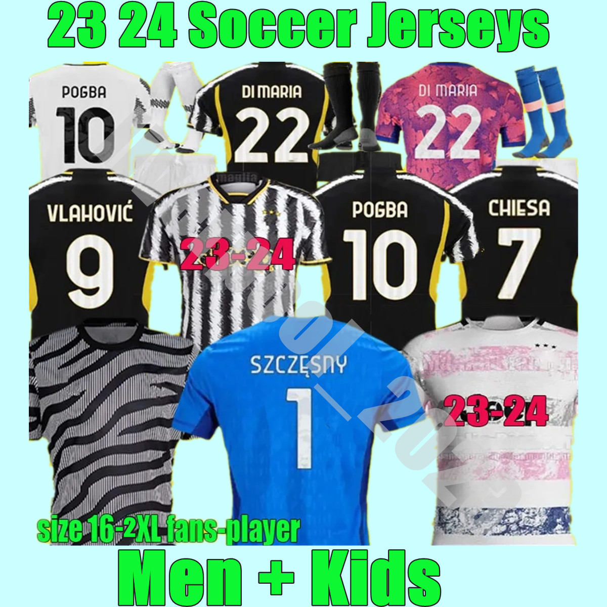 23 24 VLAHOVIC CHIESA MILIK soccer jerseys juventus 2023 2024 POGBA men kids set BONUCCI football shirt DI MARIA uniform Kostic Fagioli Danilo maglie da calcio BREMER, 35
23 24 VLAHOVIC CHIESA MILIK soccer jerseys juventus 2023 2024 POGBA men kids set BONUCCI football shirt DI MARIA uniform Kostic Fagioli Danilo maglie da calcio BREMER, 35