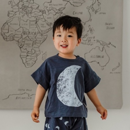 Polos Pure Cotton Short Sleeve T Shirts Summer Thin Loose Cartoon Little Bear Simple Cute Soft Baby Girls Tees Oneck Pullover 230512
