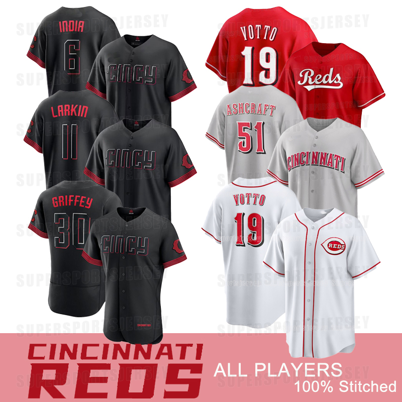 44 Elly De La Cruz CINCY 2023 City Connect Reds Jersey cINCINNATIs 6 Jonathan India 4 Wil Myers 19 Joey Votto TJ Friedl Barry Larkin 21 Hunter Greene 30 Ken Griffey Jr. dge, 1976
44 Elly De La Cruz CINCY 2023 City Connect Reds Jersey cINCINNATIs 6 Jonathan India 4 Wil Myers 19 Joey Votto TJ Friedl Barry Larkin 21 Hunter Greene 30 Ken Griffey Jr. dge, 1976