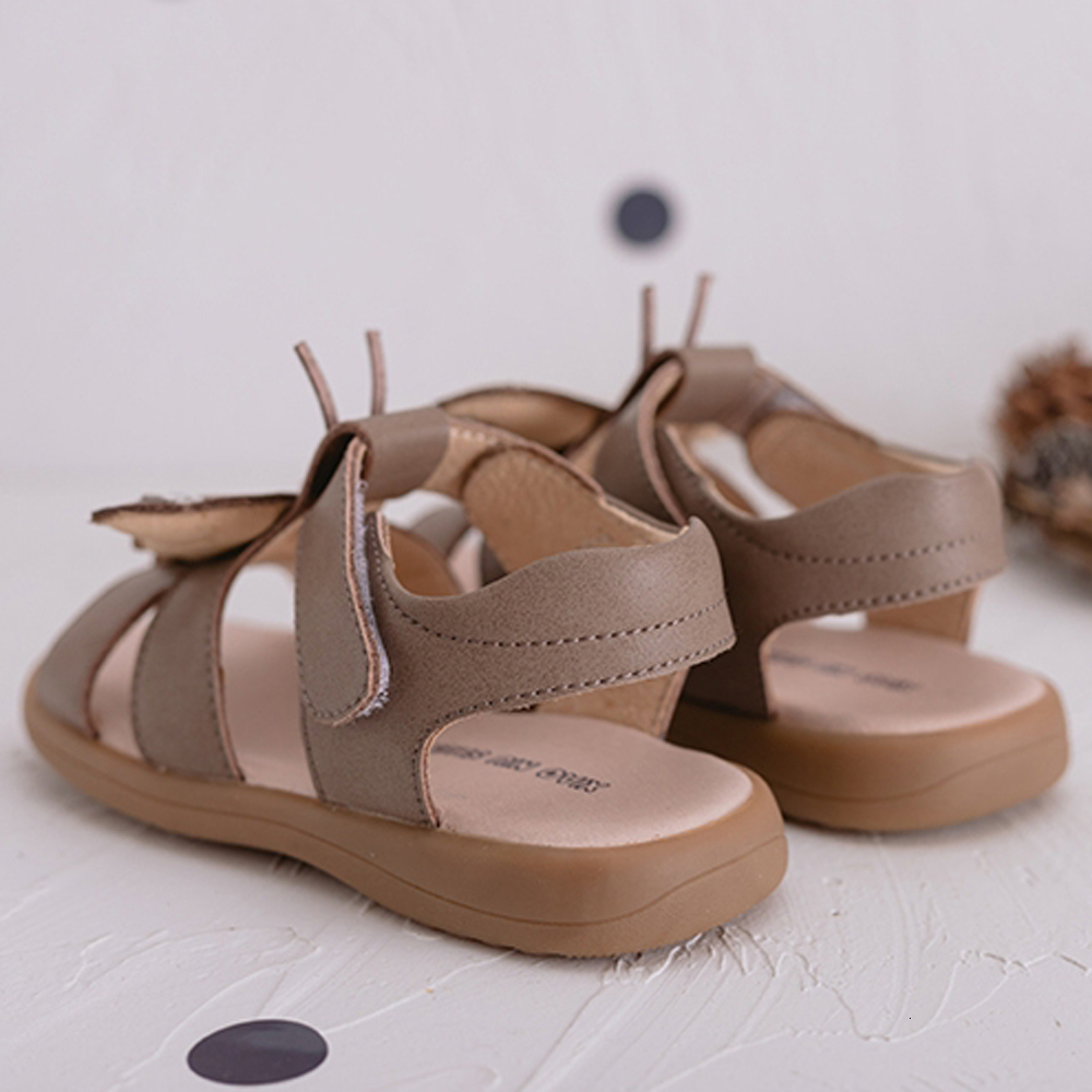 Sandals Girls Sandals Summer Genuine Cow Leather Summer Baby Boys Sandals Girls Leather Infant Shoes Toddler Soft Sole Shoes 230515