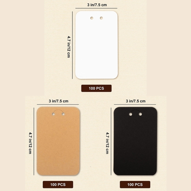 Jewelry Boxes 100 Pcs Keychain Display Cards Keychain Cardboard with Clear Self Sealing Bags Keychain Holder Keyring Cardstock Holder 230512