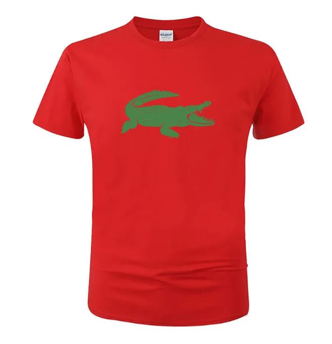 High-quality designer summer crocs crocodile t shirt men's and women's solid color short sleeve printed O-neck shirt street classic fashion plus size fitness sports top, A+
High-quality designer summer crocs crocodile t shirt men's and women's solid color short sleeve printed O-neck shirt street classic fashion plus size fitness sports top, A+