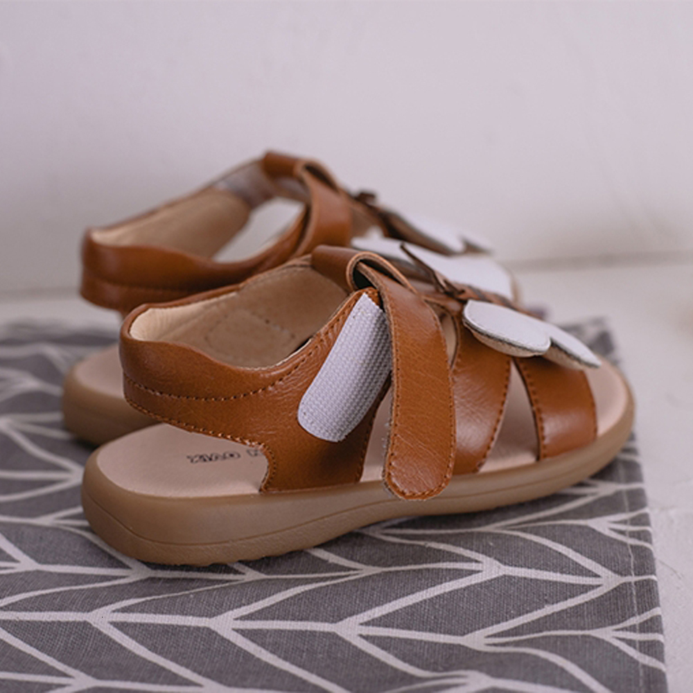 Sandals Girls Sandals Summer Genuine Cow Leather Summer Baby Boys Sandals Girls Leather Infant Shoes Toddler Soft Sole Shoes 230515