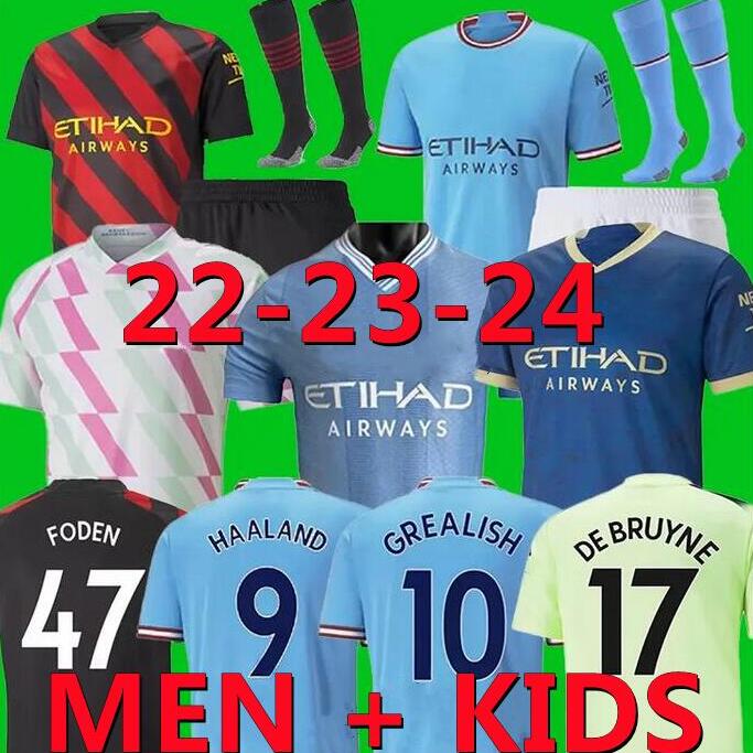 22 23 24 HAALAND soccer jerseys DE BRUYNE PHILLIPS MANS CITIES GREALISH STERLING MAHREZ FODEN Manchesters 2023 2024 player version football shirt men kids kit
22 23 24 HAALAND soccer jerseys DE BRUYNE PHILLIPS MANS CITIES GREALISH STERLING MAHREZ FODEN Manchesters 2023 2024 player version football shirt men kids kit