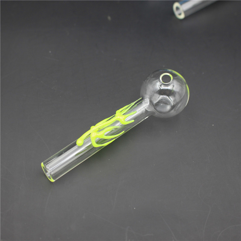 Professional factory Glass Oil Burner tree flame pattern Colorful Glass Hand Pipes Pyrex Oil Burnerwire-wrapped Handle Pyrex Hay oil bowl oil pipe holland glass pipe
Professional factory Glass Oil Burner tree flame pattern Colorful Glass Hand Pipes Pyrex Oil Burnerwire-wrapped Handle Pyrex Hay oil bowl oil pipe holland glass pipe