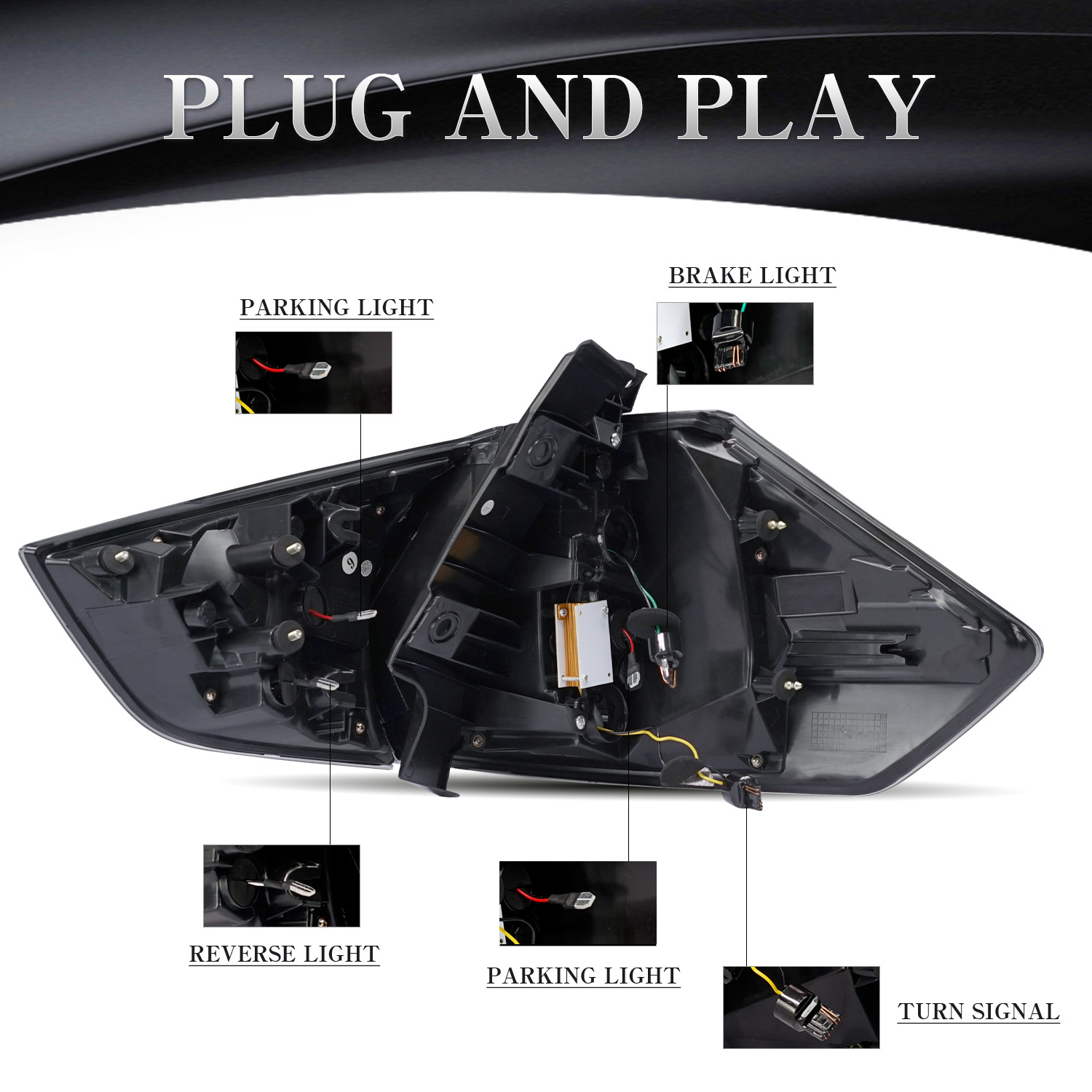 LED Rear Taillight For Nissan X-trail 20 14-20 19 Rear Running Lamp Brake Reverse Dynamic Turn Signal Tail Light