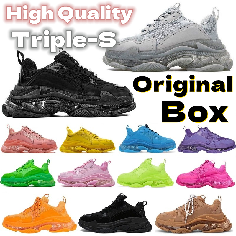 Top Quality Casual Shoes Mens Women Sports Running Jogging Crystal Clear Sole Platform Black Sole Vintage Sneakers Fashion Trainers Eur 36-45
Top Quality Casual Shoes Mens Women Sports Running Jogging Crystal Clear Sole Platform Black Sole Vintage Sneakers Fashion Trainers Eur 36-45