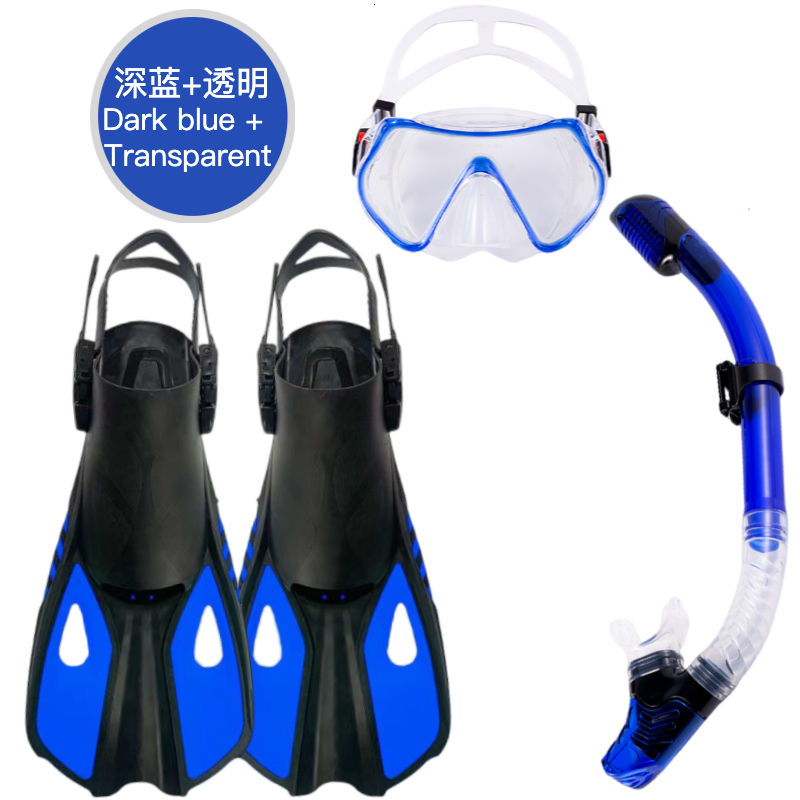 Fins Gloves Adult Dry Snorkeling Equipment Panoramic Wideangle Snorkeling Mask Professional Diving Mask and Snorkel Fin Fins Snorkeling 230515