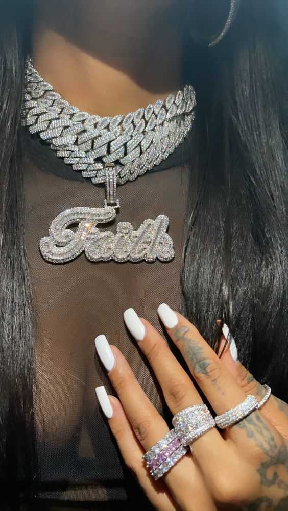 Custom 925 Sterling Silver Gold Plated Hip Hop Iced Out Moissanite Cuban Link Chain