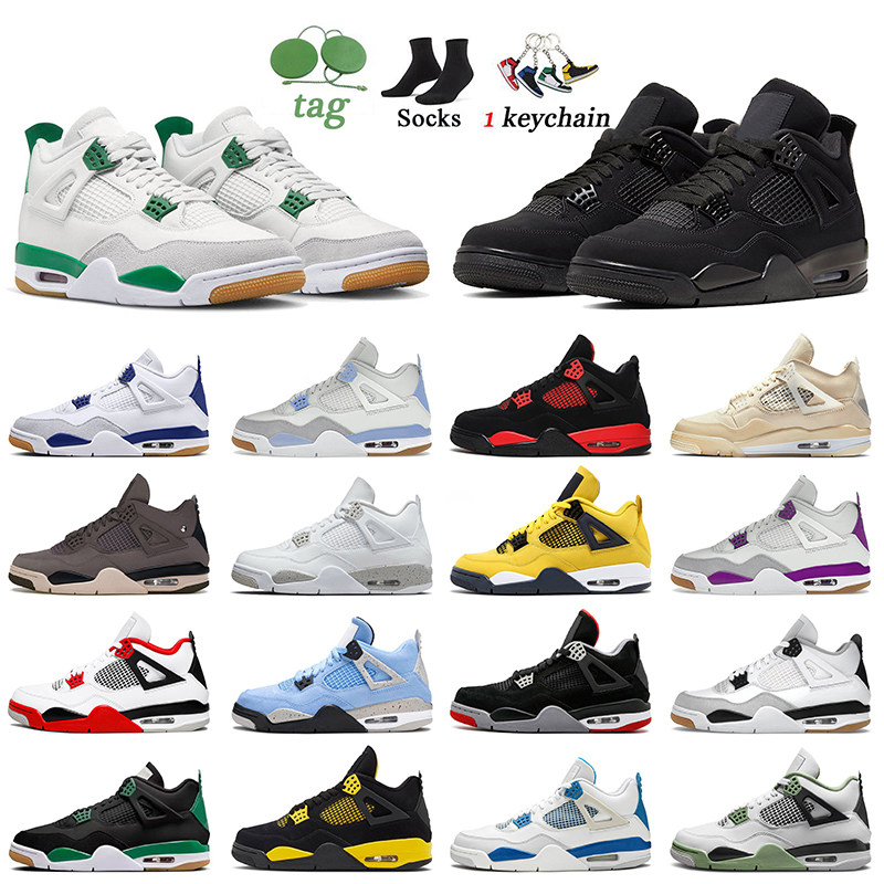 2023 Thunder Jumpman 4 Basketball Shoes Pine Green 4s Black Cat Sail Military Bred A Ma Maniere Seafoam White Oreo University Blue Sneakers Women Mens Trainers, B30 white oreo 36-47
2023 Thunder Jumpman 4 Basketball Shoes Pine Green 4s Black Cat Sail Military Bred A Ma Maniere Seafoam White Oreo University Blue Sneakers Women Mens Trainers, B30 white oreo 36-47