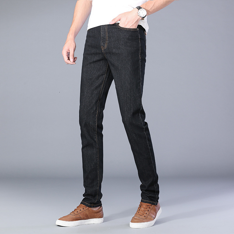 Men's Jeans Winter and Autumn Mens Casual Jeans Fashion Slim Cotton Denim Pants Skinny Jeans 230516