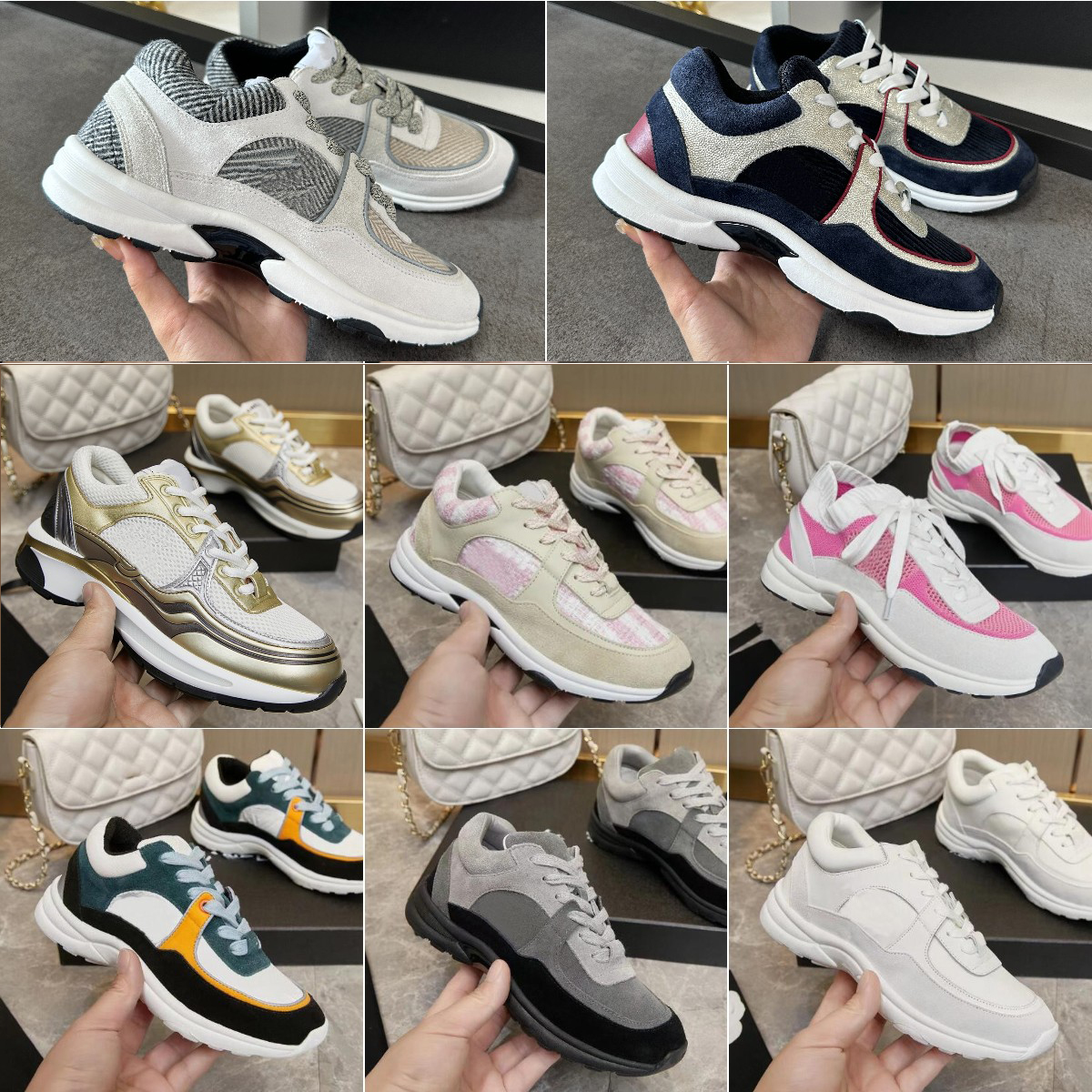 Designer Calfskin Shoes Reflective Sneakers Vintage Suede Leather Trainers Fashion Stylist Shoes Leisure Shoe Platform Lace-up Print Sneaker ship within 24 hrs, Color 13
Designer Calfskin Shoes Reflective Sneakers Vintage Suede Leather Trainers Fashion Stylist Shoes Leisure Shoe Platform Lace-up Print Sneaker ship within 24 hrs, Color 13