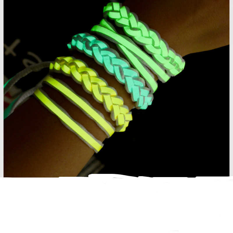 1 Pair Luminous Shoelaces Flat Sneakers Canvas Shoe Laces Glow In The Dark Night Color Fluorescent Shoelace 100/120/140cm