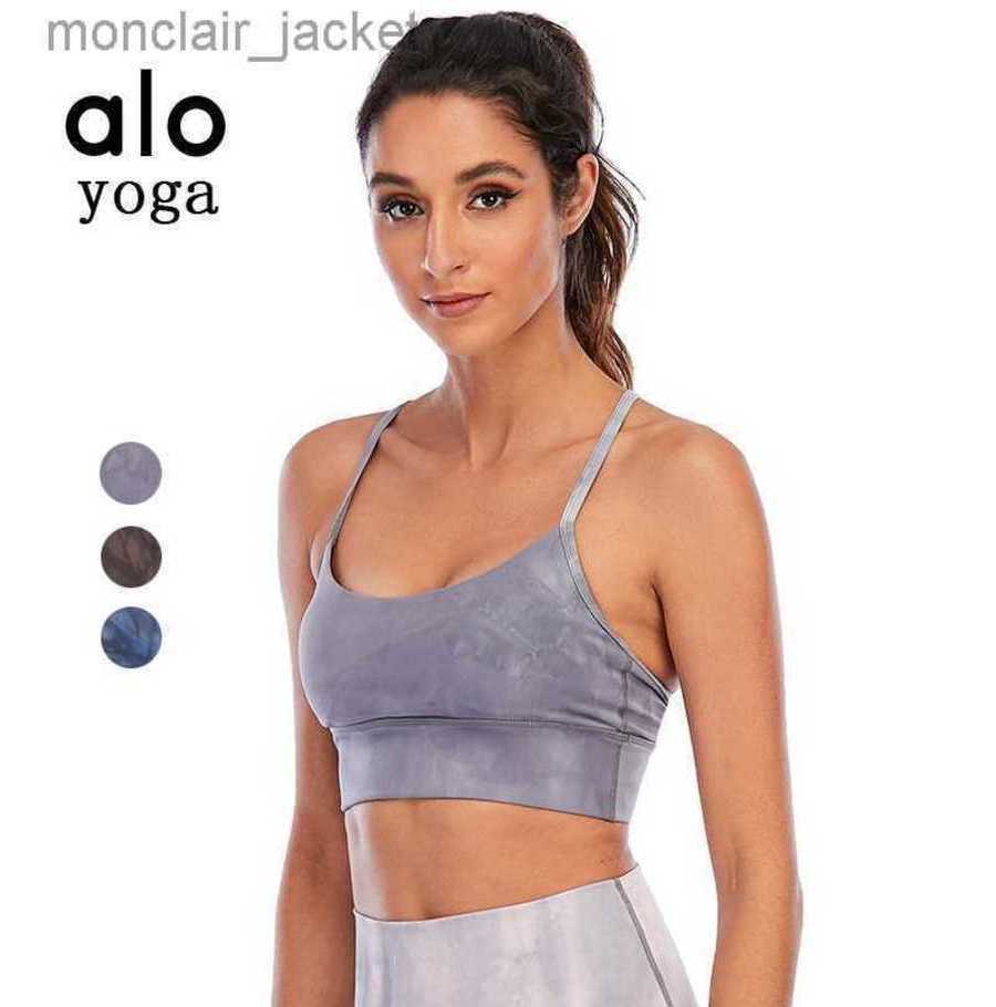 Desginer Yoga Tops Summer Sports Fitness Gathering Chest Pads Sexy Tie Dye Fashion Underwear Bra Original Factory 23SSA, Stone blue
Desginer Yoga Tops Summer Sports Fitness Gathering Chest Pads Sexy Tie Dye Fashion Underwear Bra Original Factory 23SSA, Stone blue