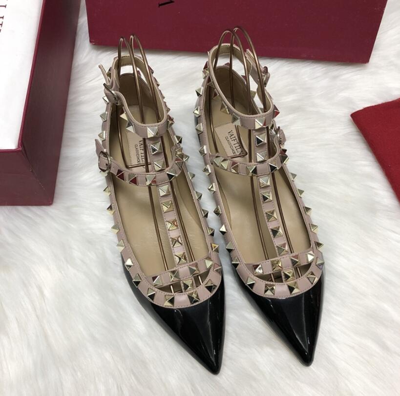2023 Flats Rivets Casual Sandalsv Women Wedding Shoes Open Toe Leather T-Strap Fashion Ankle Strap Logo Genuine Leather, 11
2023 Flats Rivets Casual Sandalsv Women Wedding Shoes Open Toe Leather T-Strap Fashion Ankle Strap Logo Genuine Leather, 11
