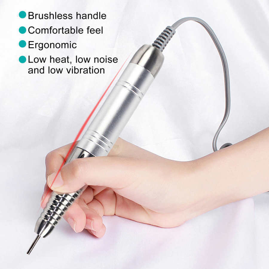 Nail Manicure Set Polishing Machine LUGX Electric Drill File Noiseless Art Grinding 230515