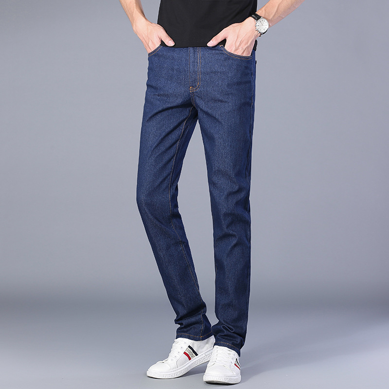 Men's Jeans Winter and Autumn Mens Casual Jeans Fashion Slim Cotton Denim Pants Skinny Jeans 230516