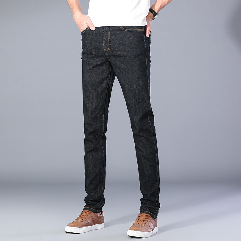 Men's Jeans Winter and Autumn Mens Casual Jeans Fashion Slim Cotton Denim Pants Skinny Jeans 230516