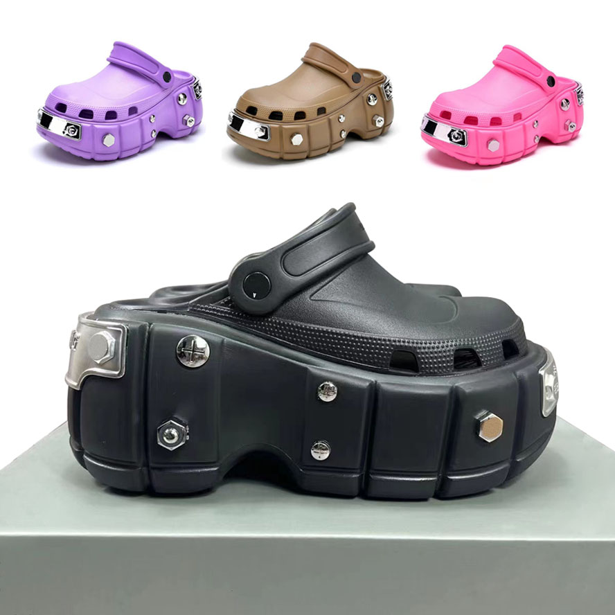 Designer Platform Sandals Women Rivet Slides Beach Slippers Men Shoes Luxury TOPDESIGNERS134, Box
Designer Platform Sandals Women Rivet Slides Beach Slippers Men Shoes Luxury TOPDESIGNERS134, Box